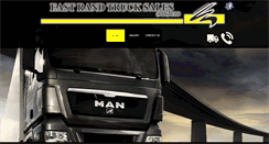 Desktop Screenshot of eastrandtruck.co.za